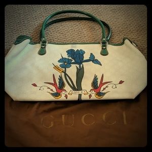 Hong Kong Exclusive Gucci tote, Floral Design